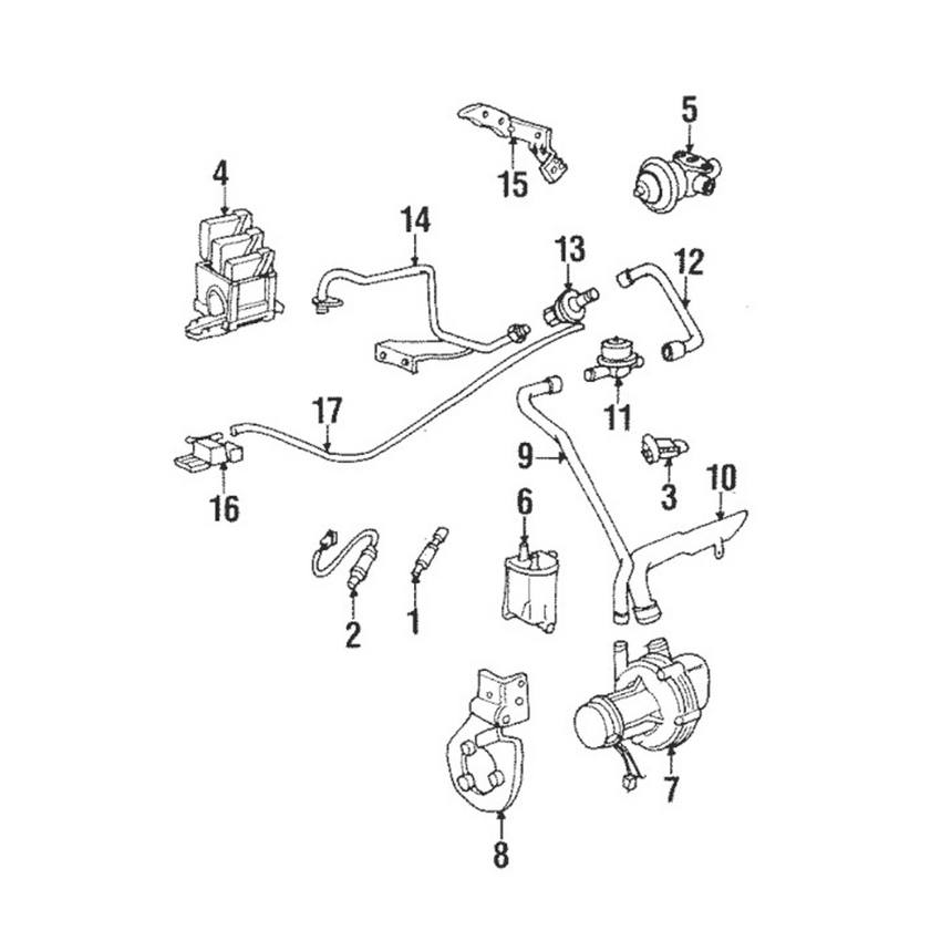 Volvo Oxygen Sensor - Front 30622250